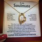 Soulmate Meeting You - Forever Love Necklace (Yellow & White Gold Variants)