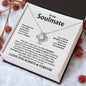 Soulmate Meeting You - Love Knot Necklace (Yellow & White Gold Variants)