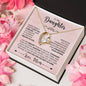 Daughter - Straighten Your Crown - Mom - Forever Love Necklace (Yellow & White Gold Variants)